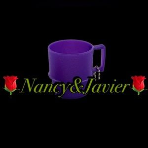 Tupperware toy cup/mug made into a Keychain